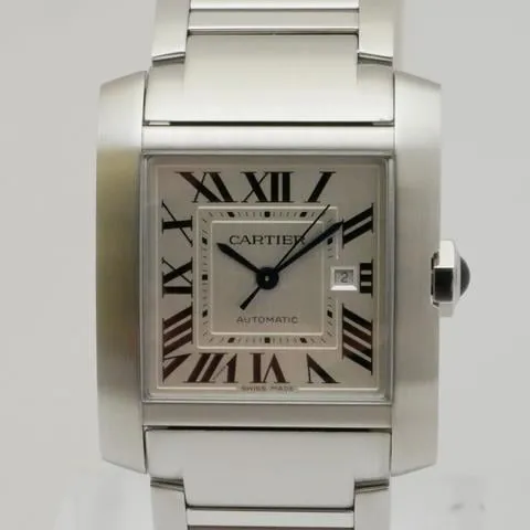 Cartier Tank Française WSTA0067 36.5mm Stainless steel Silver