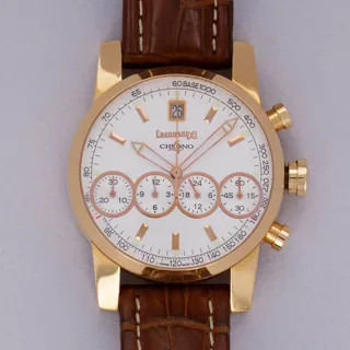 Eberhard & Co. Chrono 4 30058 Rose gold White