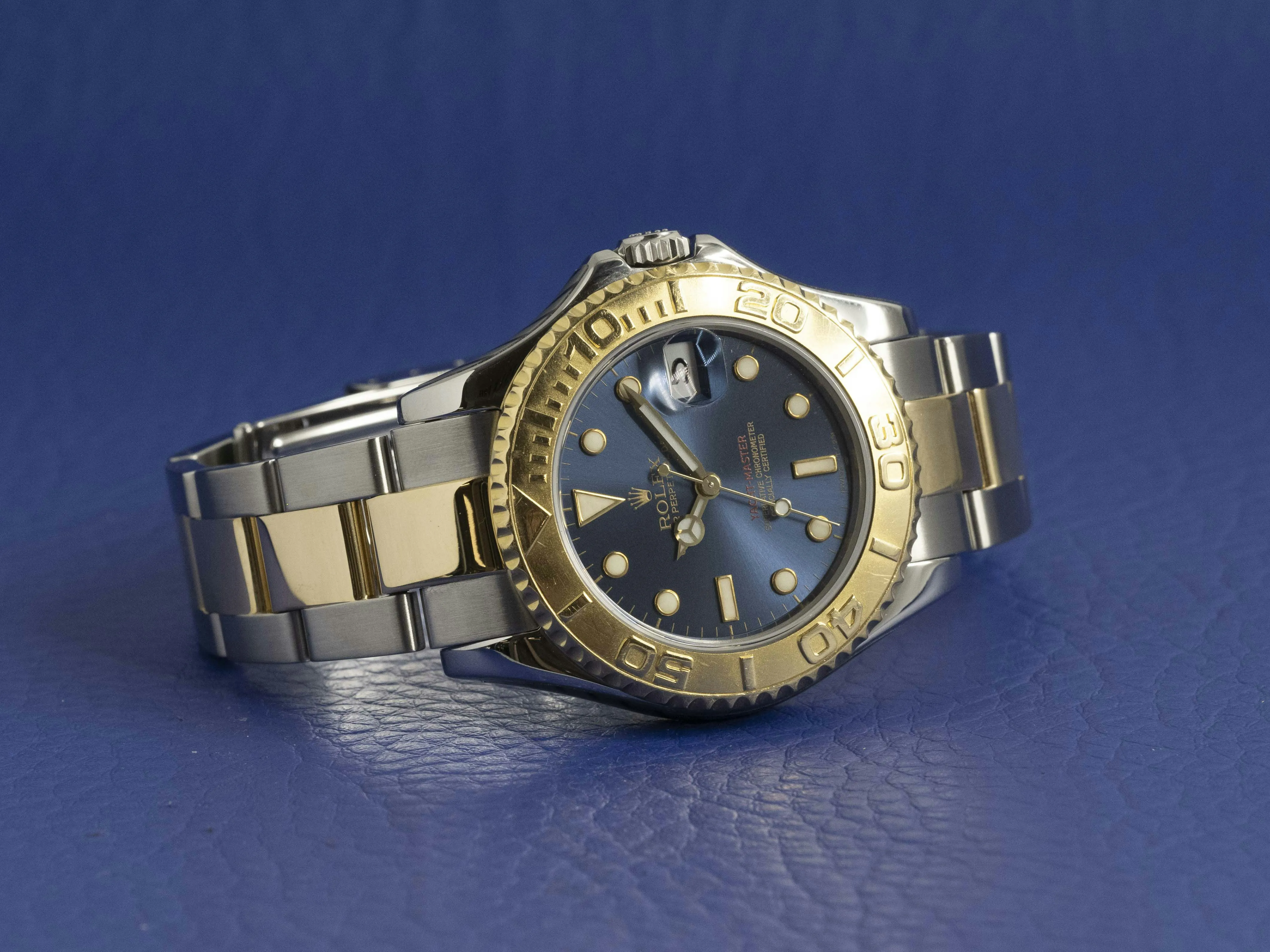 Rolex Yacht Master 68623 Stainless steel Blue 1997 United Kingdom WatchCollecting Lot 008883 EveryWatch