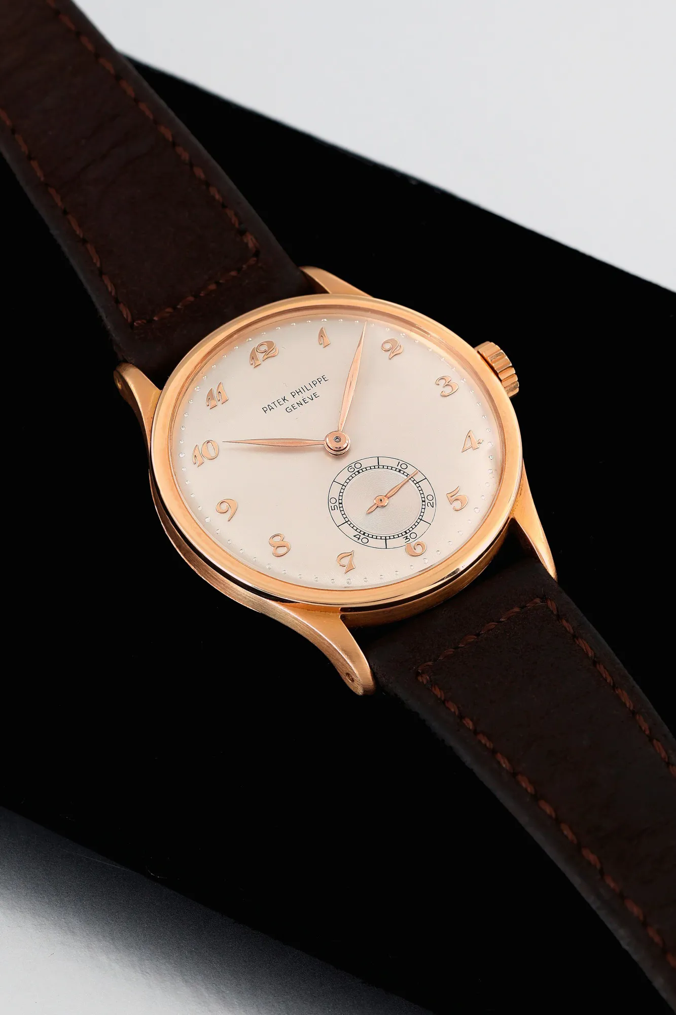 Patek Philippe Calatrava 570 36mm Rose gold Silver 5