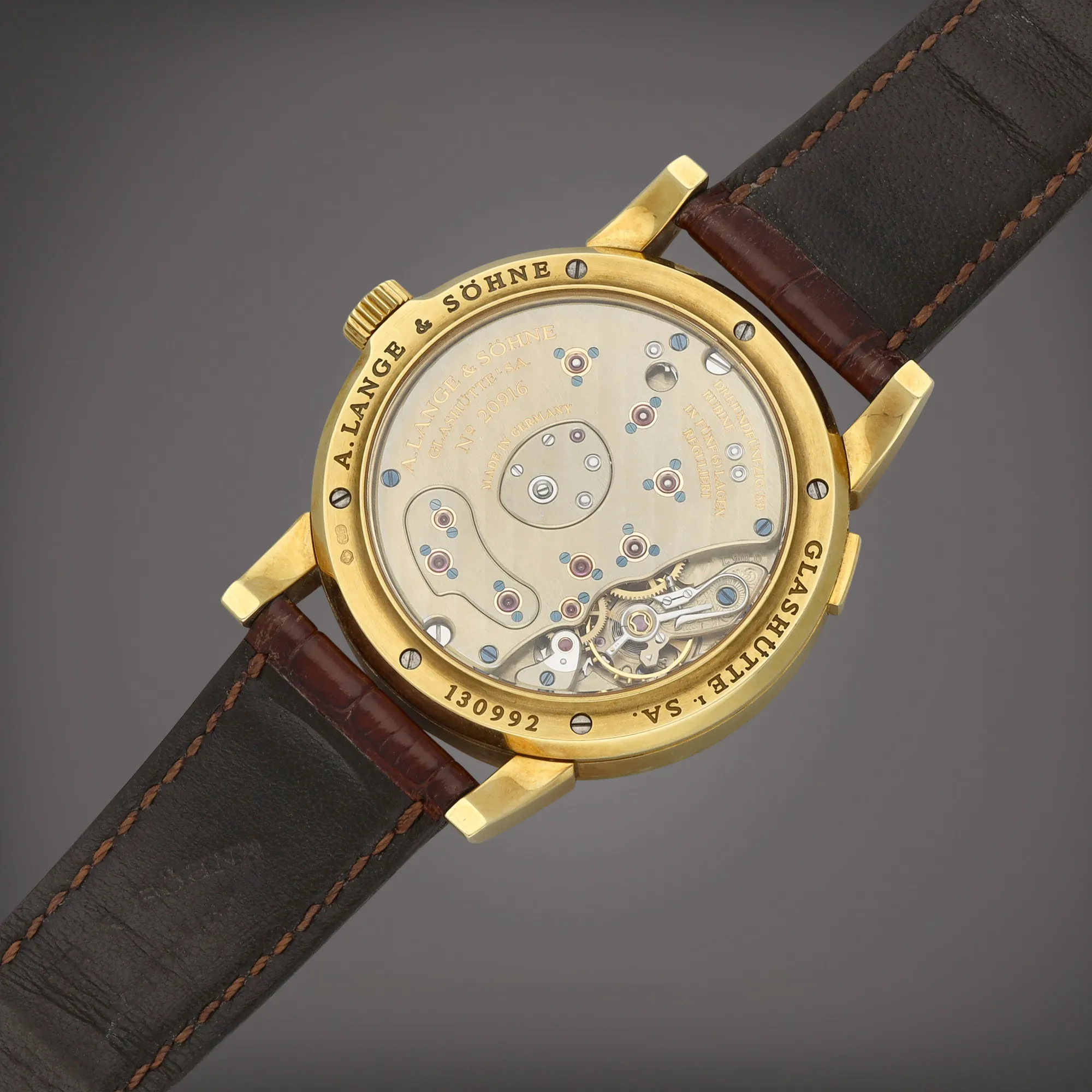 A. Lange & Söhne Lange 1 101.022 38.5mm Yellow gold Silver 4