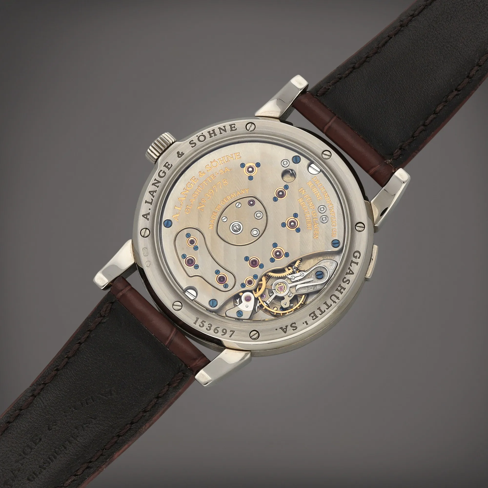 A. Lange & Söhne Lange 1 101.030 38.5mm White gold Gray 4