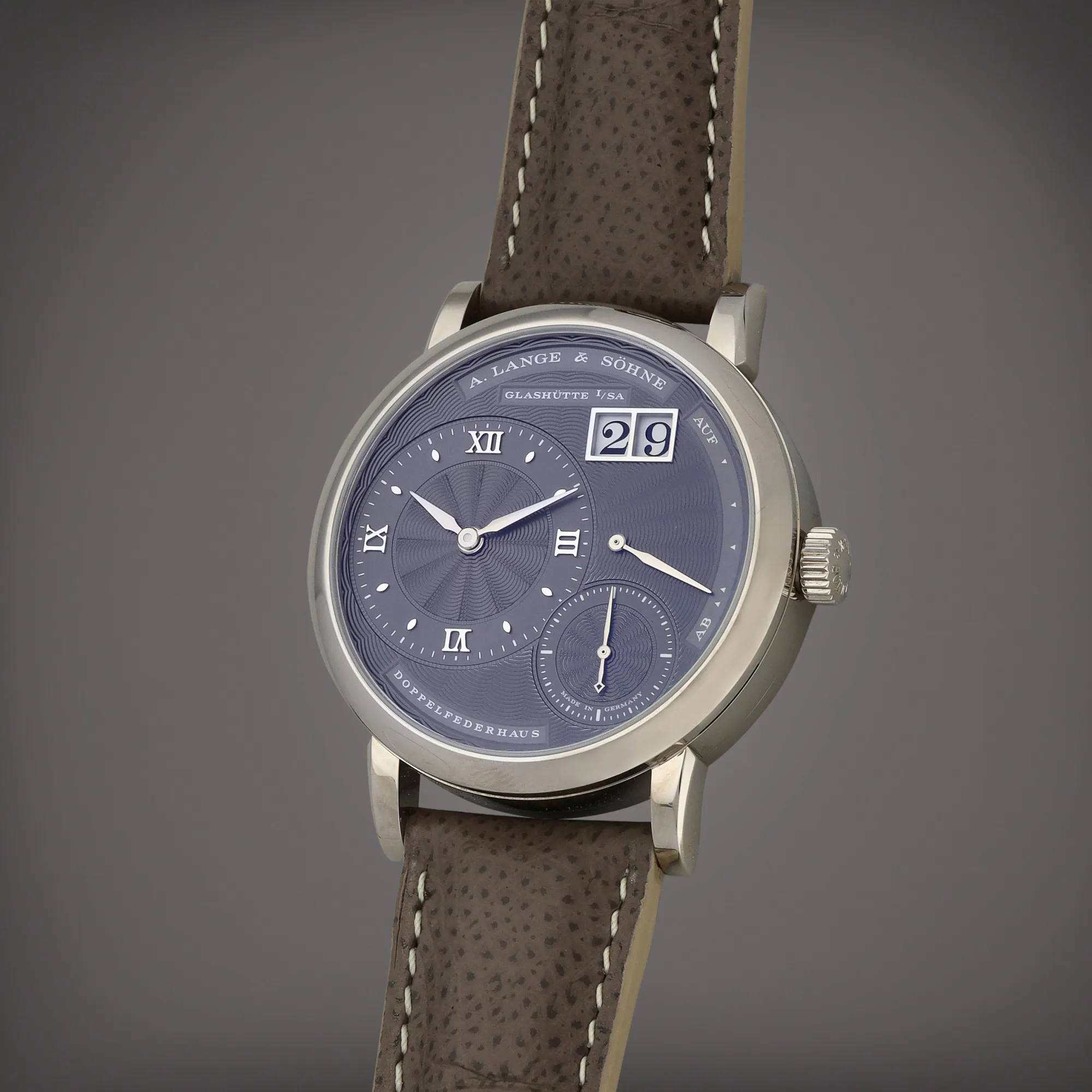 A. Lange & Söhne Lange 1 181.038 37mm White gold Gray