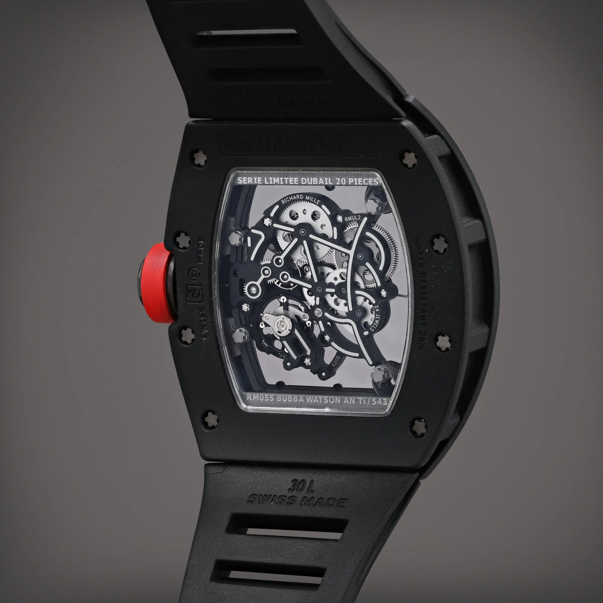 Richard Mille Bubba Watson 'Dubai Edition' RM055 AN Ti 42mm Titanium Skeletonized 4