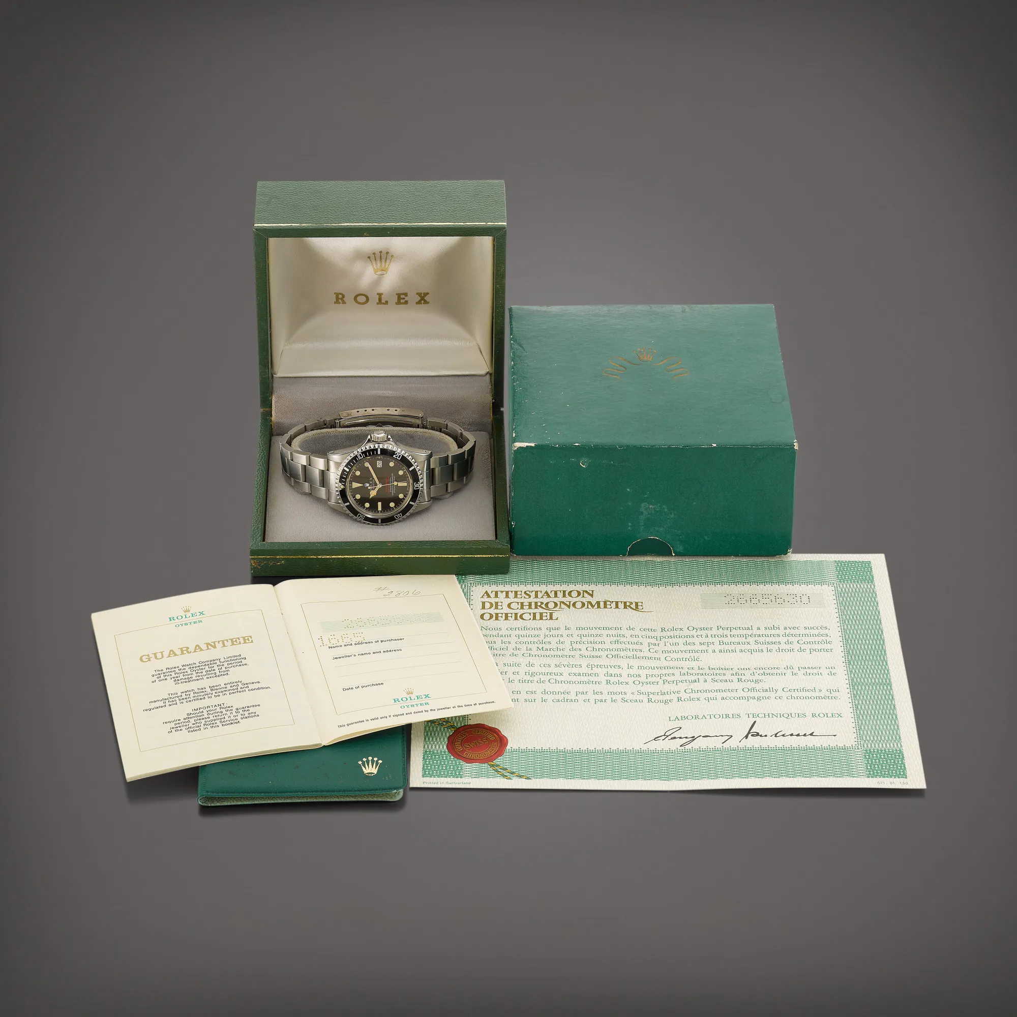 Rolex Sea-Dweller 1665 40mm Stainless steel Brown 5