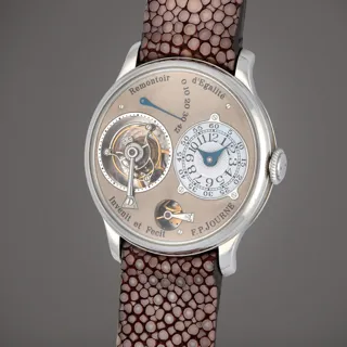 F.P. Journe Tourbillon Souverain Platinum Silver