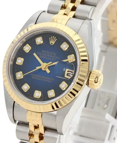 Rolex Datejust 69173G 26mm Stainless steel Blue 2