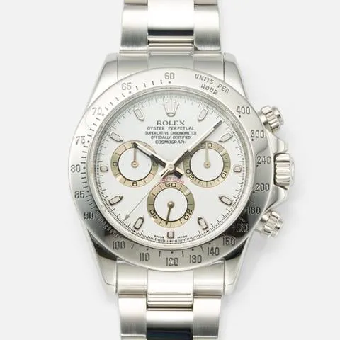 Rolex Daytona 116520-0016 40mm Yellow gold and Stainless steel White