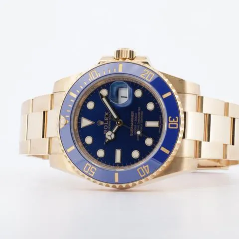 Rolex Submariner 116618LB 40mm Yellow gold Blue 1