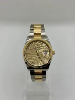 Rolex Datejust 36 126233 Yellow gold and Stainless steel Golden