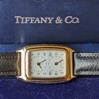 Tiffany Dual-Time L203 Yellow gold White