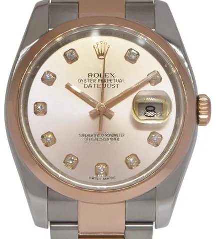 Rolex Datejust 36 116201 36mm Stainless steel Rose