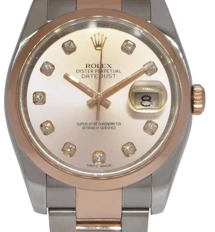 Rolex Datejust 36 116201 36mm Stainless steel Rose 1