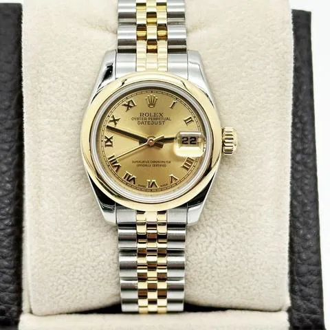 Rolex Lady-Datejust 179163 26mm Stainless steel Champagne 2