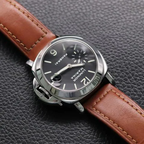 Panerai Luminor Marina Automatic PAM 00048 40mm Steel Black 6