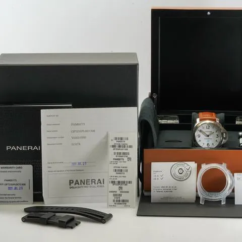 Panerai Luminor PAM 00775 44mm Stainless steel White 14