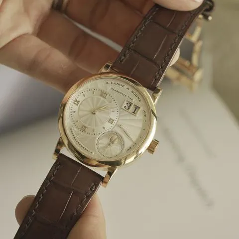 A. Lange & Söhne Lange 1 LSLS1824AA 37mm Yellow gold White 9