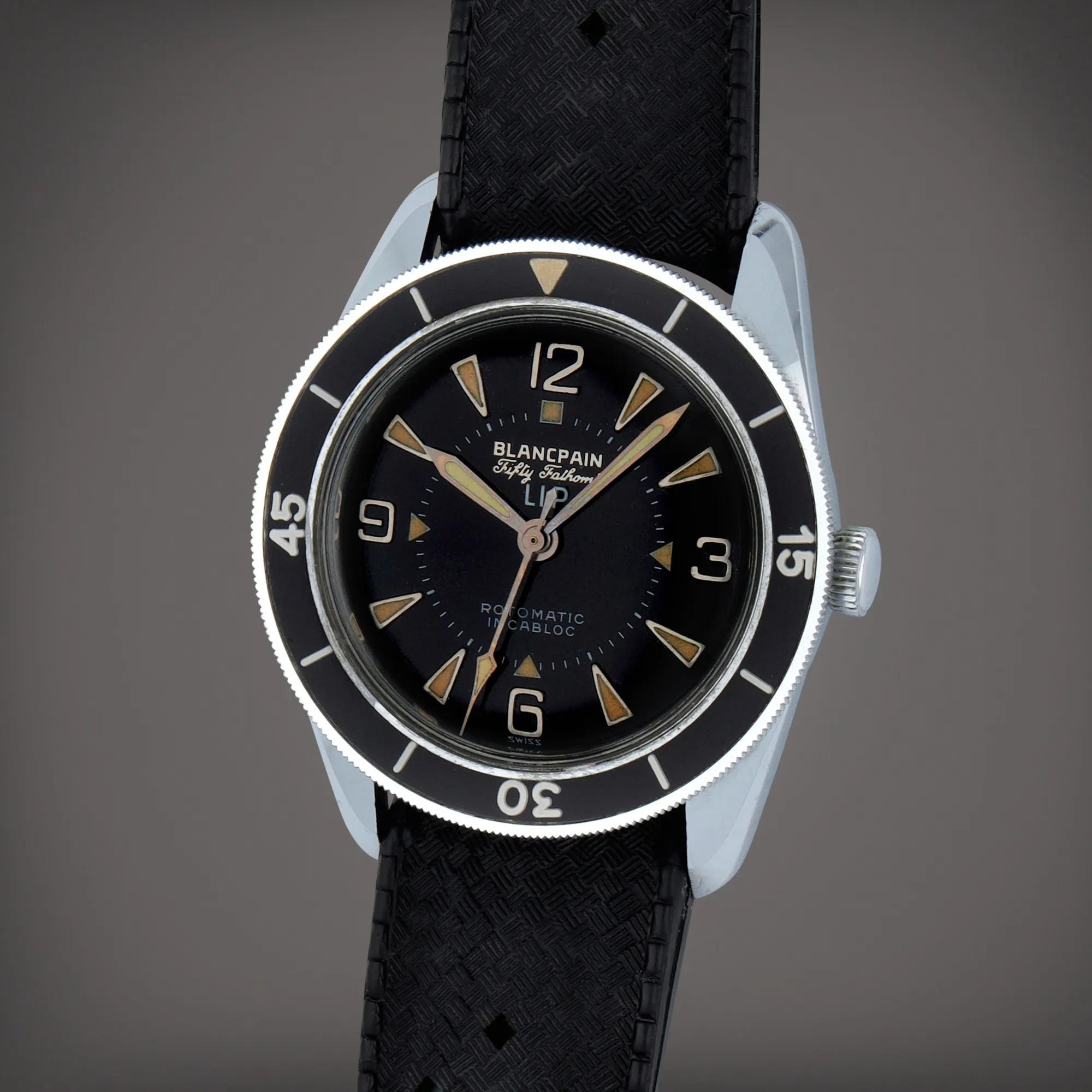 Blancpain Fifty Fathoms 35mm Stainless steel Black