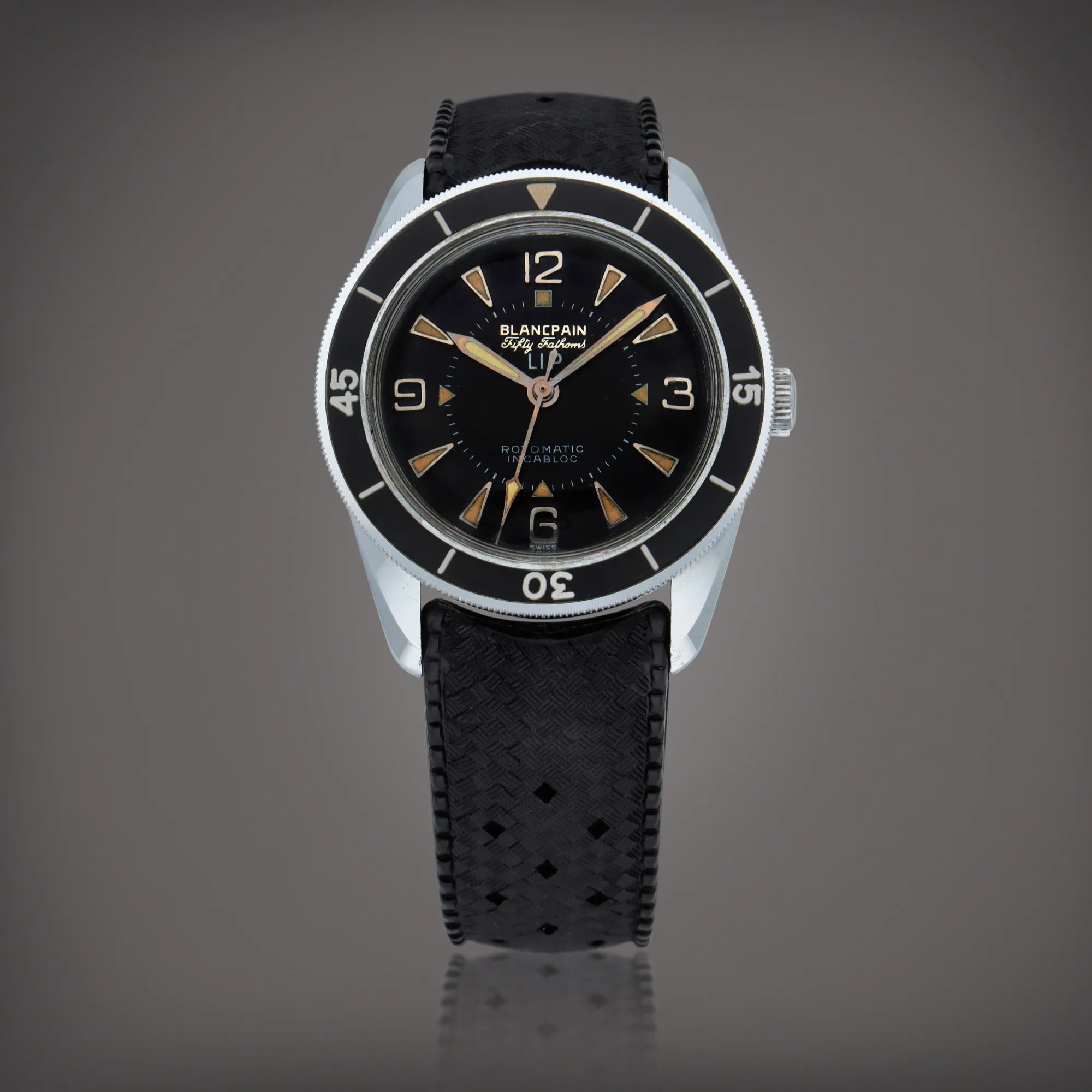 Blancpain Fifty Fathoms 35mm Stainless steel Black 1