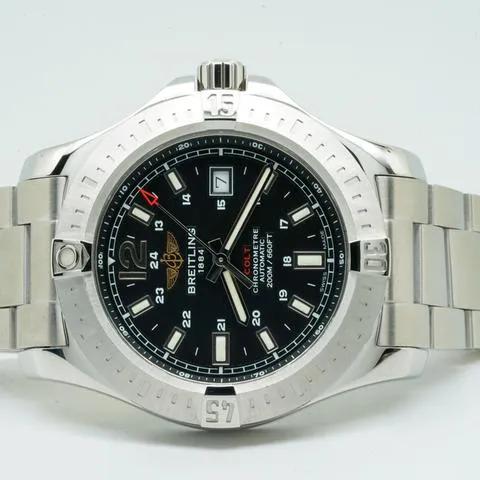 Breitling Colt A1738811/BD44 44mm Stainless steel Black