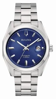 Bulova 96B436 39mm Stainless steel Blue