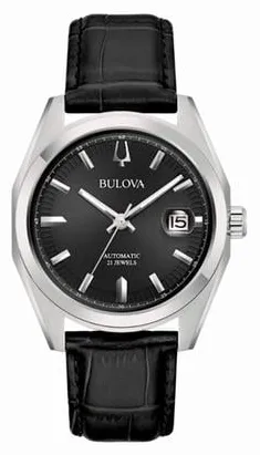 Bulova 96B435 39mm Stainless steel Black