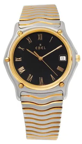 Ebel Sport 34mm Gold/steel Black