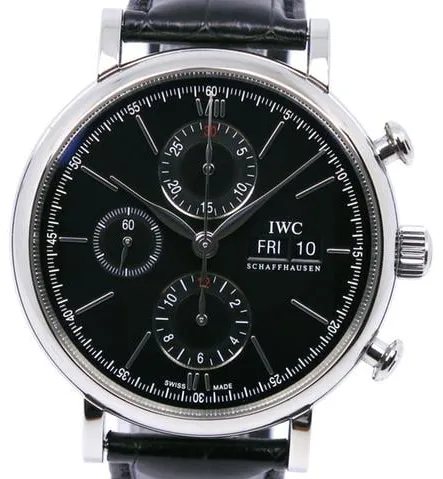 IWC Portofino IW391008 42mm Steel Black