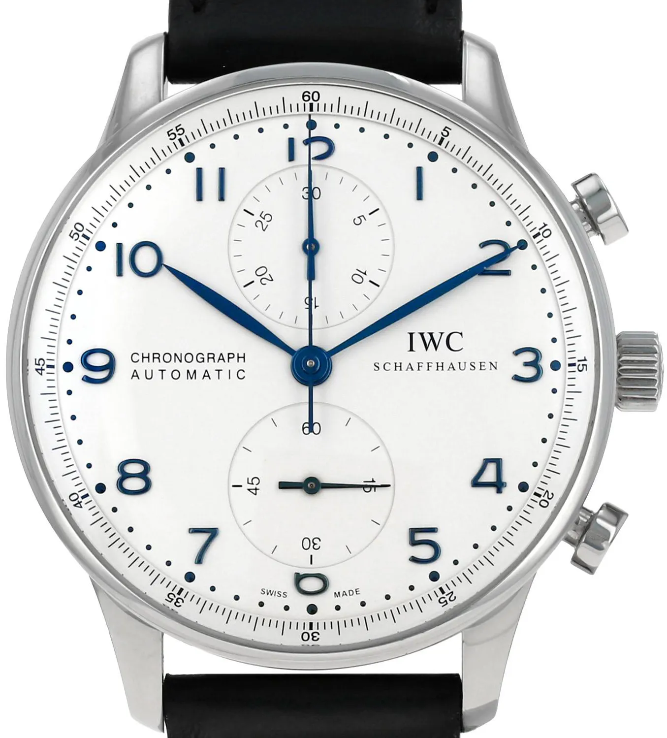 IWC Portuguese Chronograph 3714 41mm Stainless steel Silver