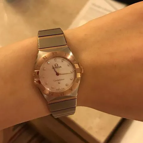 Omega Constellation 131.20.25.60.55.001 25mm Rose gold White