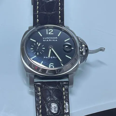 Panerai Luminor Marina Automatic PAM 00048 40mm Steel Blue 5