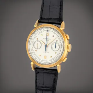 Patek Philippe Chronograph 1579 Yellow gold Silver