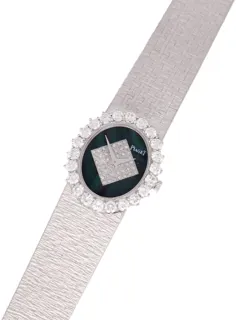 Piaget 9338A6 White gold and Diamond Green