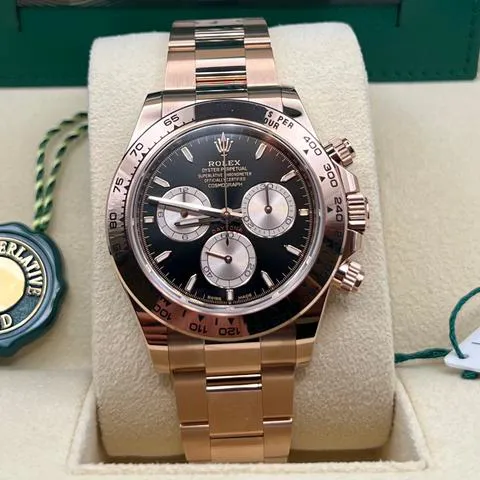 Rolex Daytona 126505 40mm Rose gold Pink