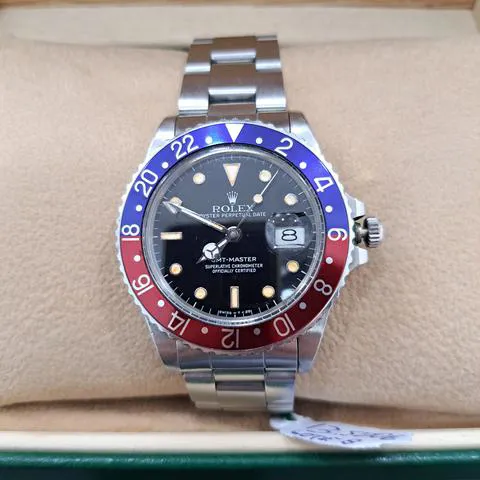 Rolex GMT-Master 16750 40mm Stainless steel Black 6