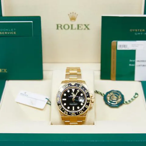 Rolex GMT-Master II 116718 40mm Yellow gold Black 8