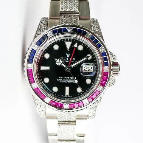 Rolex GMT-Master II 116719BLRO 40mm White gold Black