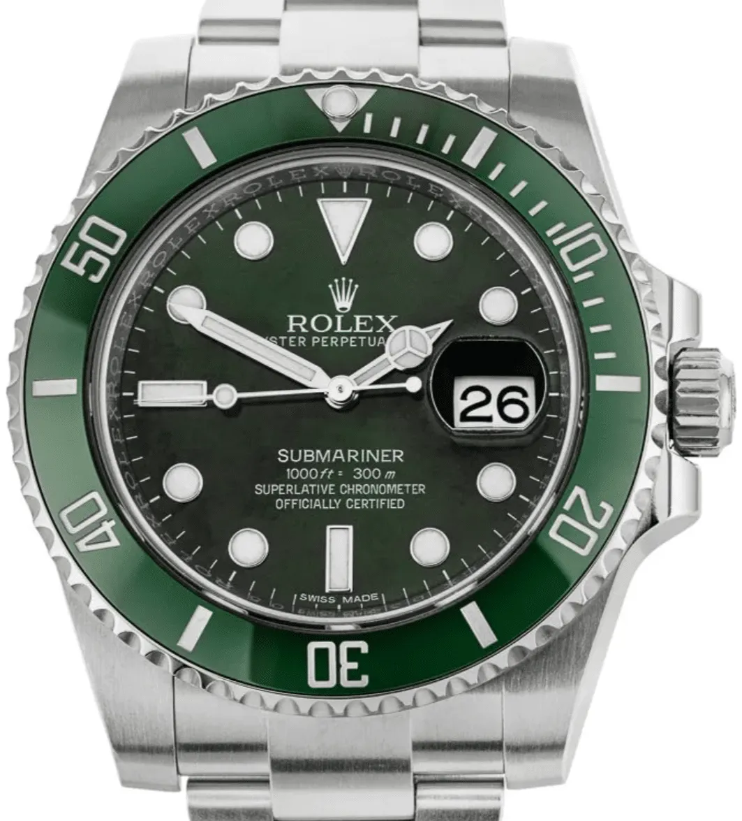 Rolex Submariner 116610LV 40mm Stainless steel Green