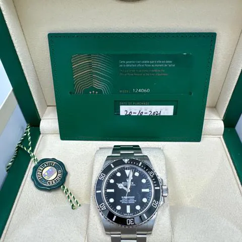 Rolex Submariner 124060 41mm Stainless steel Black