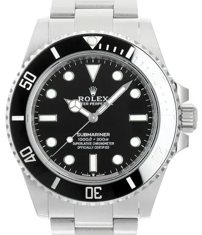 Rolex Submariner 41 124060 41mm Stainless steel Black