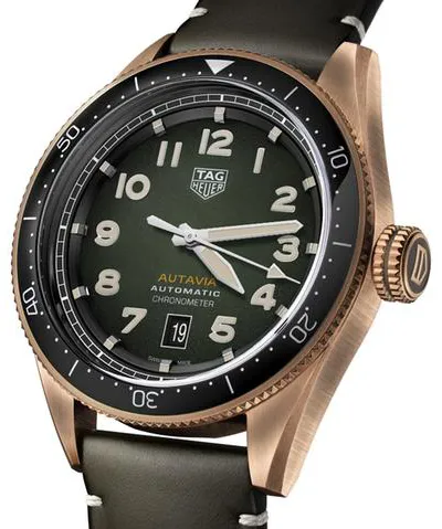 TAG Heuer Autavia WBE5190.FC8268 42mm Bronze Green