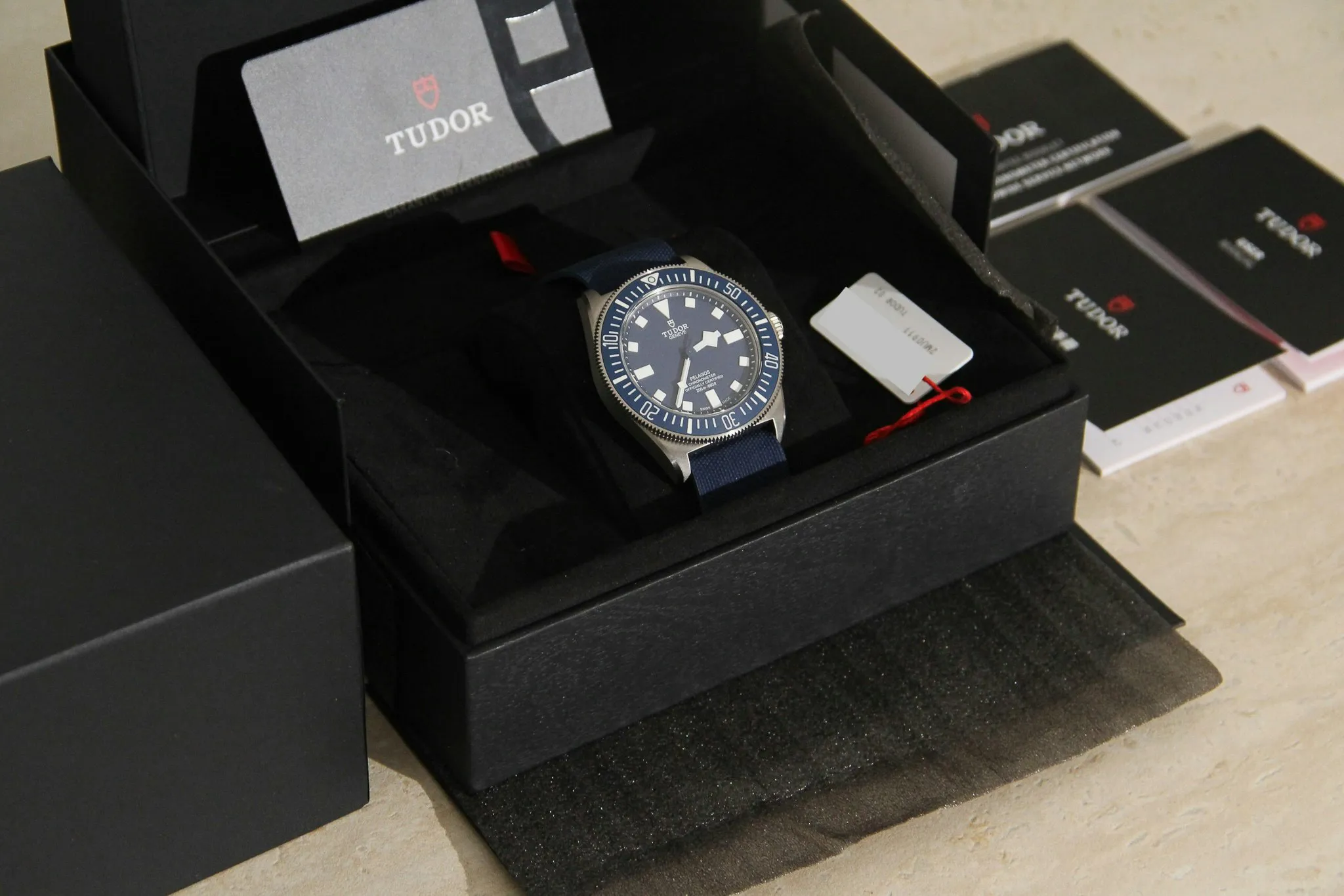 Tudor Pelagos FXD 25707B/24 42mm Titanium Blue 15