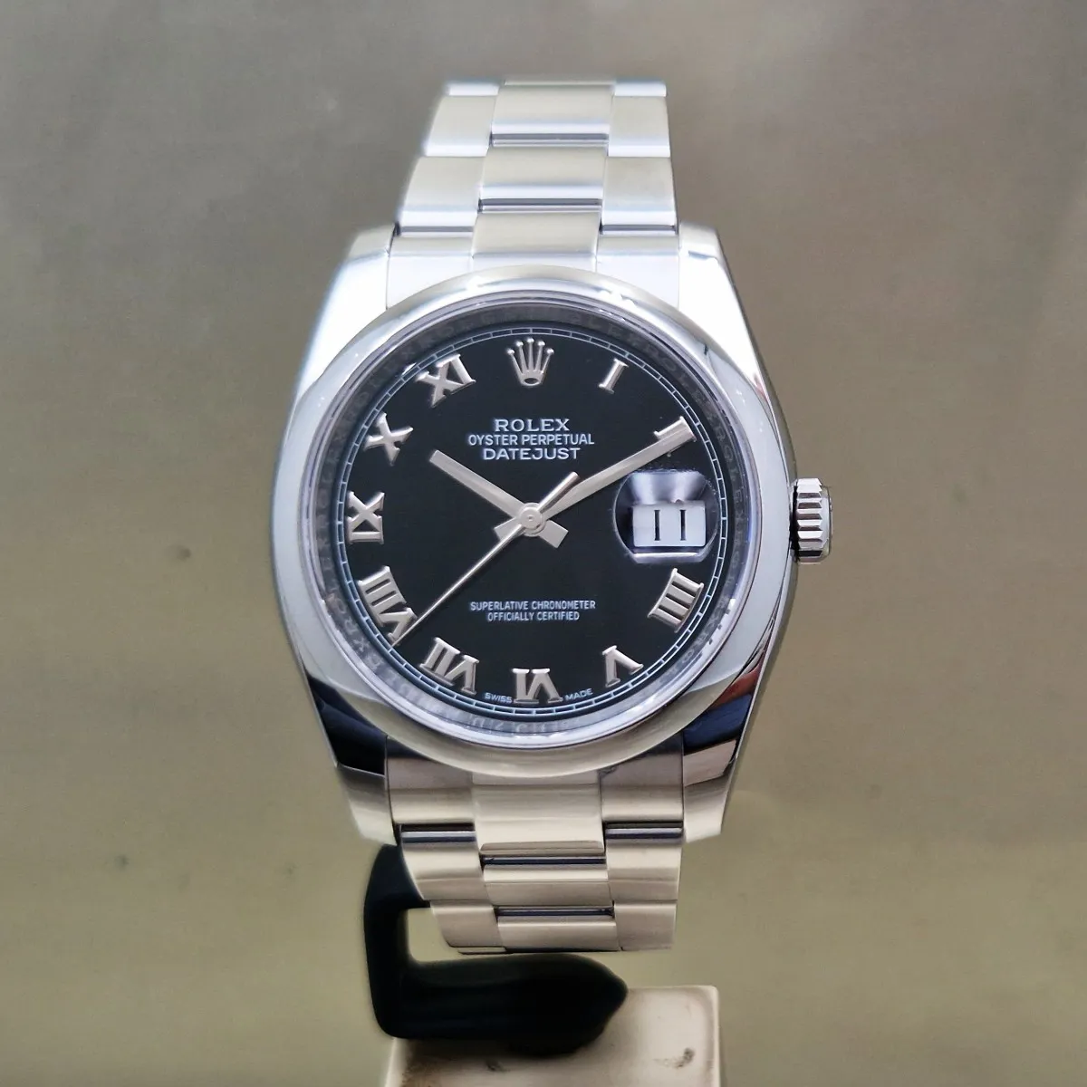 Rolex Datejust 36 116200 36mm ACCIAIO NERO