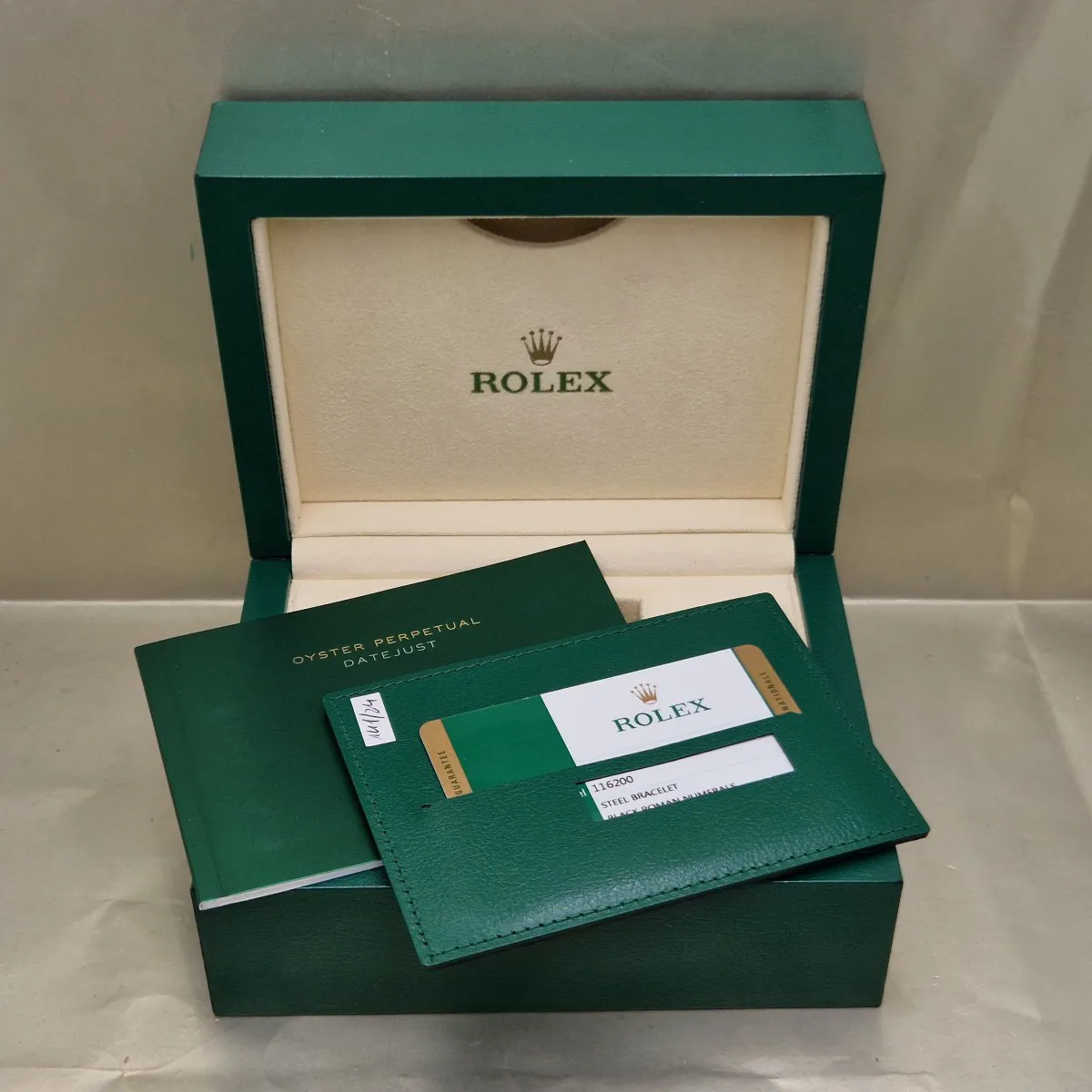 Rolex Datejust 36 116200 36mm ACCIAIO NERO 4