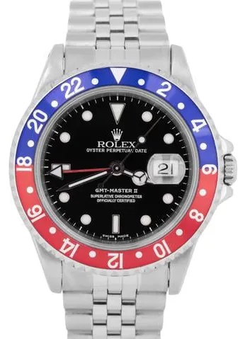 Rolex GMT-Master II 16710 40mm Stainless steel Black