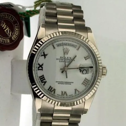 Rolex Day-Date 36 118239 36mm White gold White