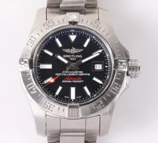 Breitling Avenger A17331 Stainless steel Black