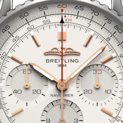 Breitling Navitimer AB0139211G1P1 41mm Stainless steel Silver 1