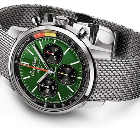 Breitling Top Time AB01762A1L1A1 41mm Stainless steel Green