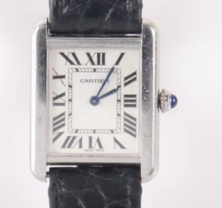 Cartier Tank Solo 2716 Stainless steel Silver